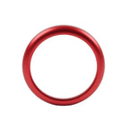 Stopwatch Compass Clock Cover Ring for Porsche 911 718 Boxster Cayenne Macan (2016–2023) Red