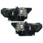 Full LED Headlight Pair for Ford Mustang (2024–2026) Black w/Bulb DRL
