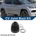 Inner CV Joint Boot Kit w/ Clamps for Jeep Compass (2008–2014) 68127817AA