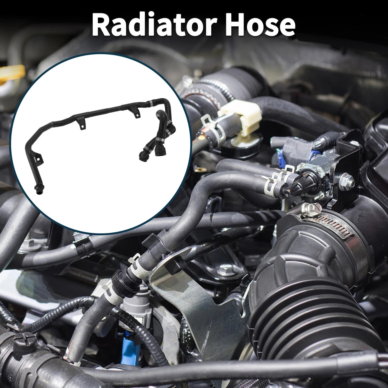 Radiator Hose No. 17127552409 for BMW 3 Series (2008)