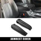 Front Seat Armrest Covers for Lexus RX300 RX330 RX350 (2003-2009) Black