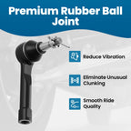 Front Outer Tie Rod for Chevy Silverado 1500 Tahoe Avalanche (1999-2006)