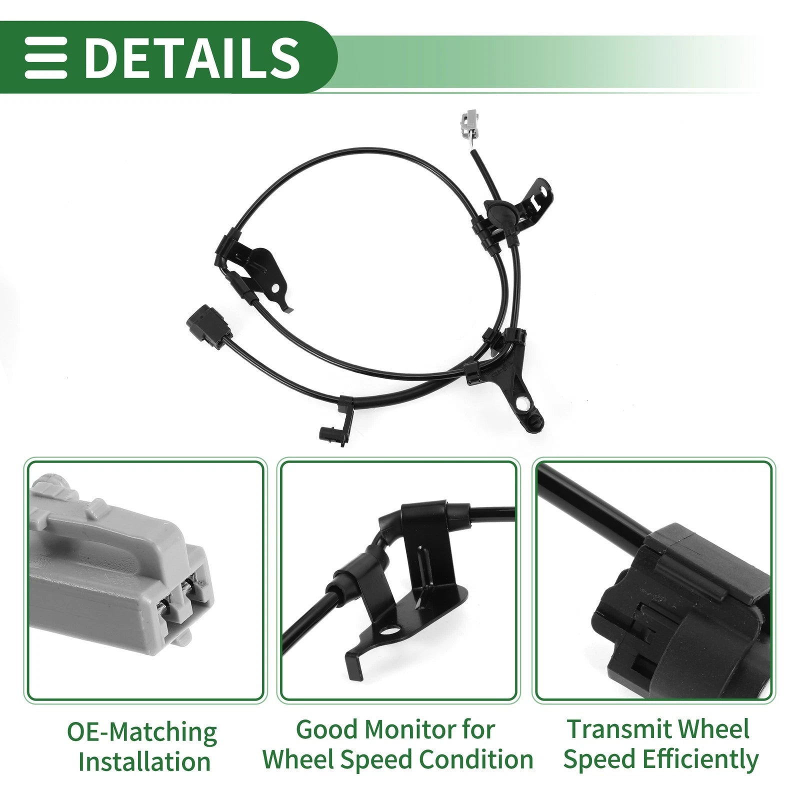 ABS Wheel Speed Sensor No. 895160D040 for Toyota Soluna Vios (2002–2013)