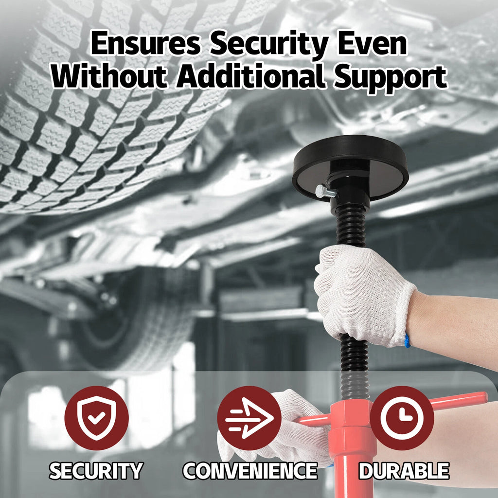 3/4 Ton Under Hoist Support Stand for Cars (64.5''–84.5'')