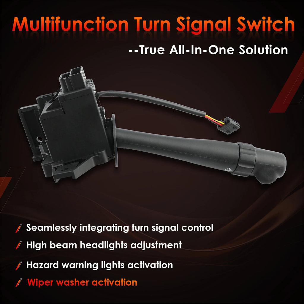 Turn Signal Windshield Wiper Switch for Chevy Tahoe Suburban GMC Yukon (2007-2014)
