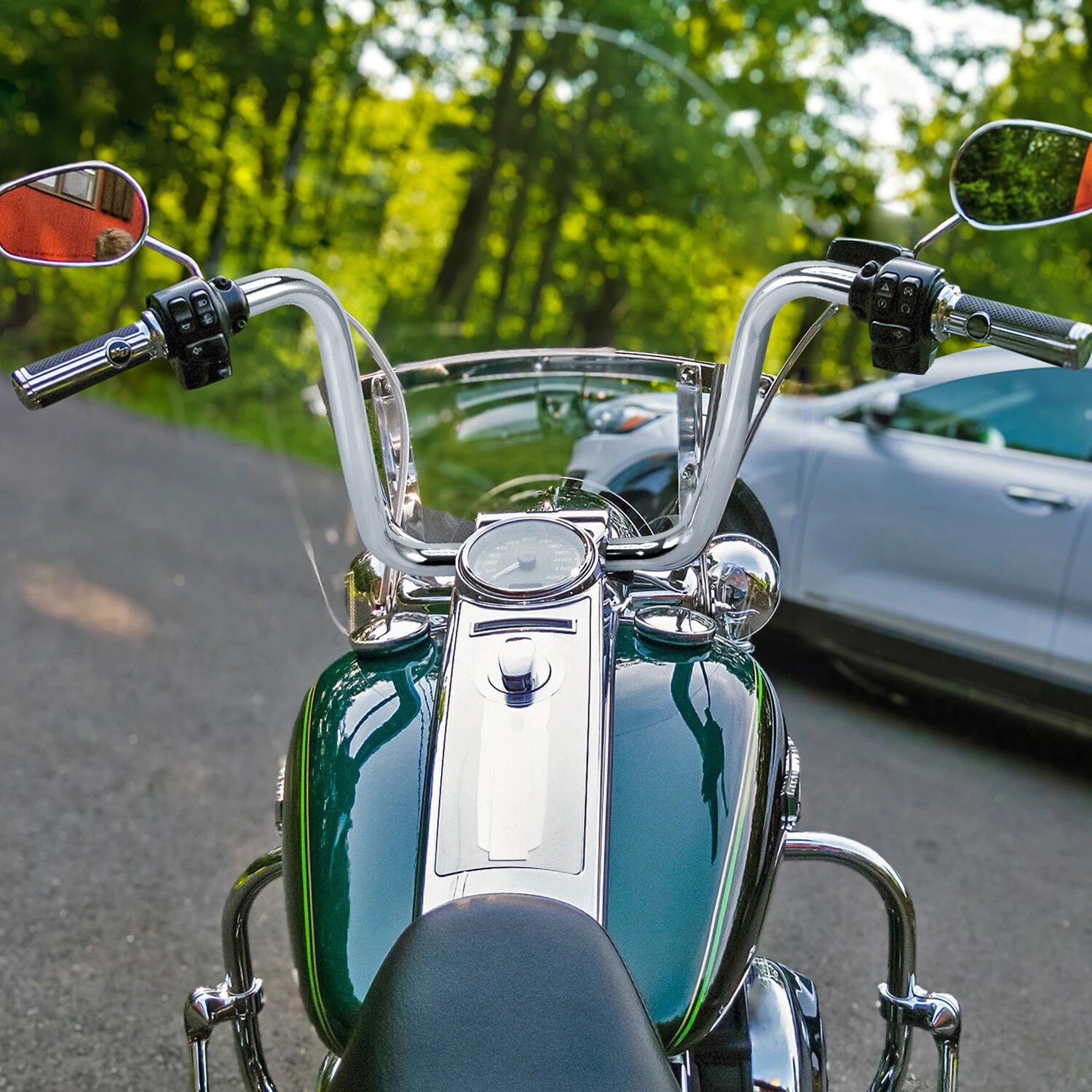 1 1/4" Ape Hanger Handlebar for Harley Forty-Eight (2010–2023)