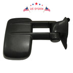 Set of 2 Towing Manual Side View Mirrors for Chevy GMC (1988-1998)