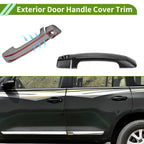 2X Exterior Door Handle Cover Trim for Toyota FJ Cruiser (2007–2014) Carbon Fiber Black
