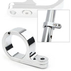 1.25" Universal Motor Handlebar Mount Clamp Clock for Motorcycle