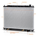 OE Style Aluminum Cooling Radiator for Nissan Quest 2004–2009 DPI-2692