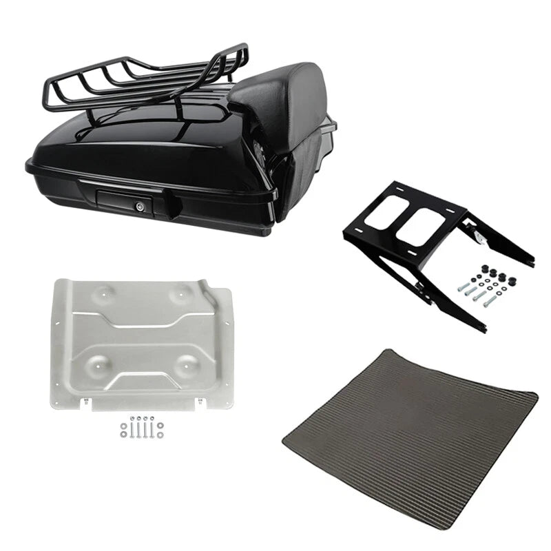 Razor Trunk Backrest Mount Rack Base Plate for Harley Sport Glide (2018–2021)