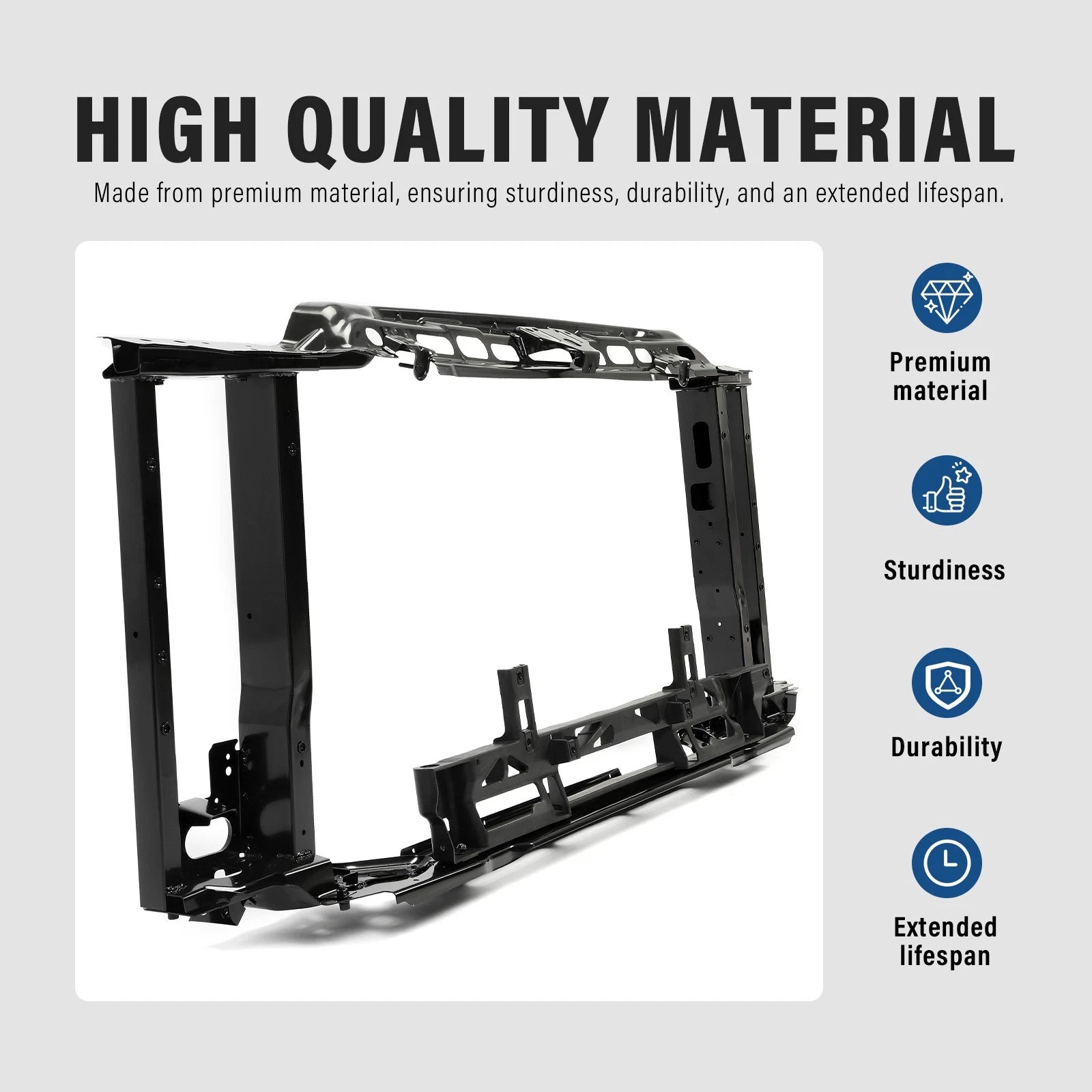 Radiator Lower Support for Chevy Silverado Sierra 2500 3500 HD (2015–2019)
