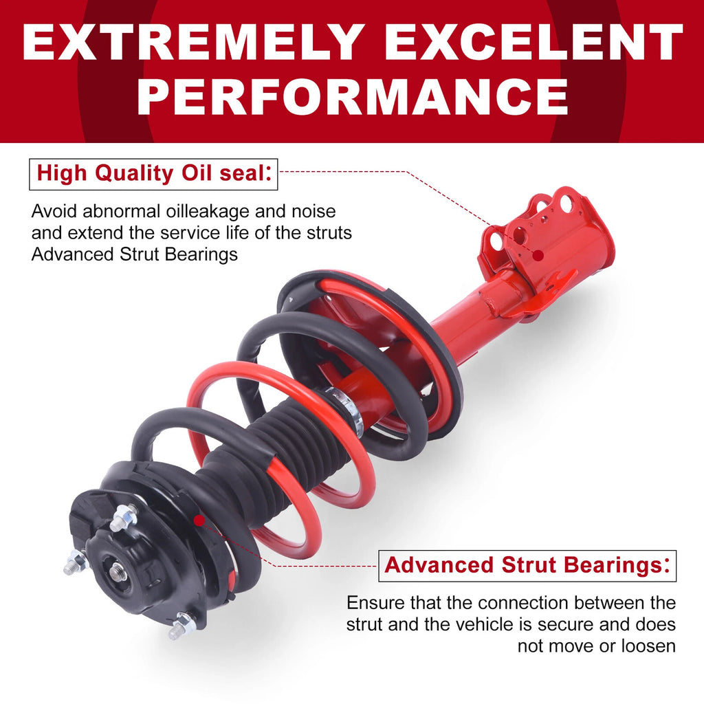 Complete Front Strut Spring Assembly for Toyota Camry Lexus ES300 (2002-2003)