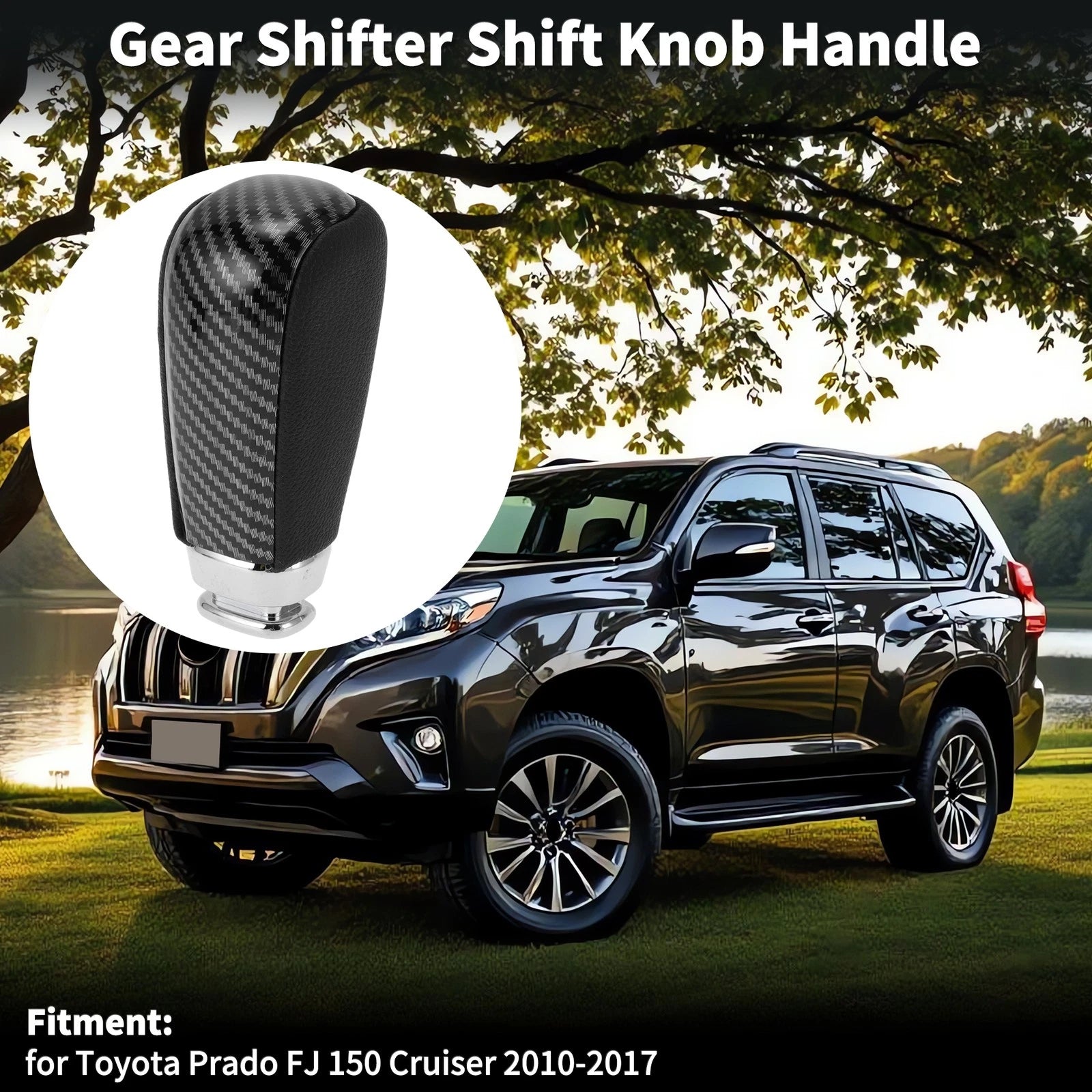 Automatic Gear Shift Knob Handle for Toyota Prado FJ150 (2010–2017)