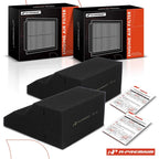 2X Engine Air Filter for F-250 F-350 F-450 F-550 Super Duty (2011–2016)