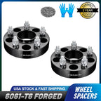 2X 1 Inch Wheel Spacers M12x1.5 for Chevrolet Blazer (1987–2005)