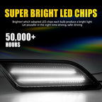 LED Bumper Side Marker Lights for Mercedes Benz C-Class (2012–2014)