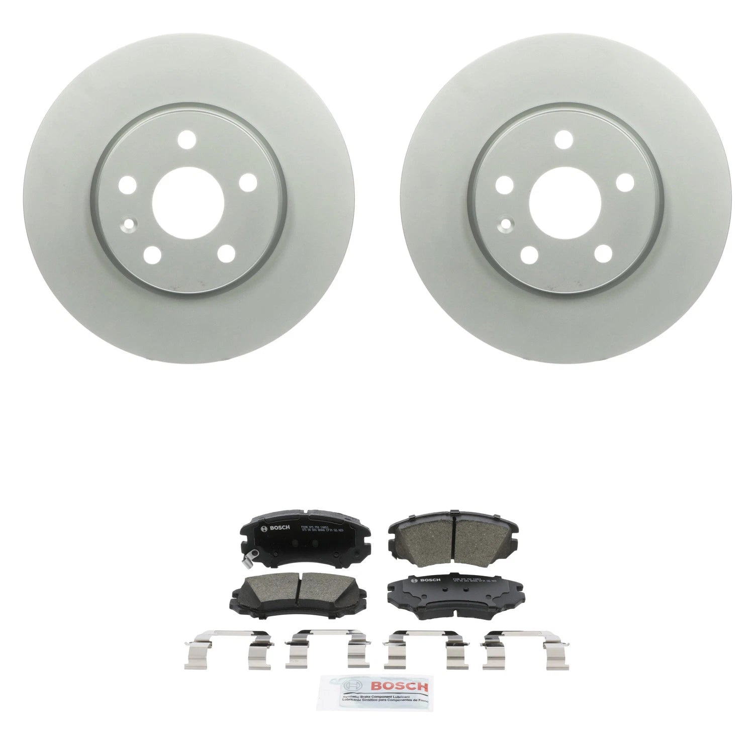 Set of 4 Bosch Quietcast Ceramic Disc Brake Pads for Equinox, Impala