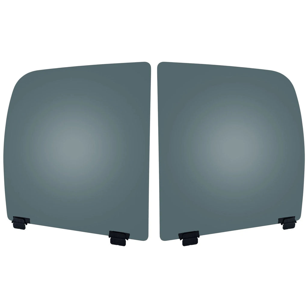 Set of 2 Rear Door Glasses for Ram Truck