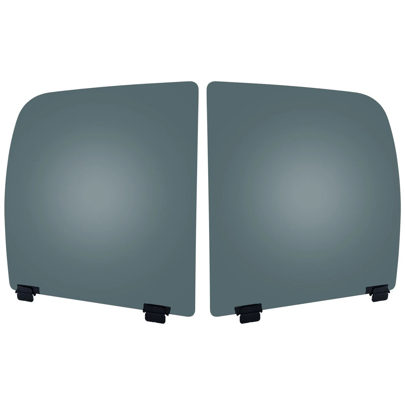 Set of 2 Rear Door Glasses for Ram Truck