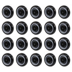20pcs 5" Shopping Cart Wheels Kit with Axles & Bolts Replacement Caster