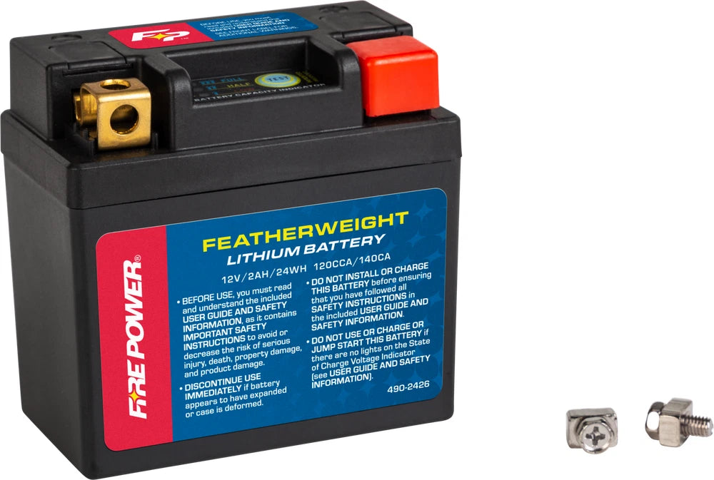 FeatherWeight Lithium Battery 140A for Fire Power HJ04L-FP-B