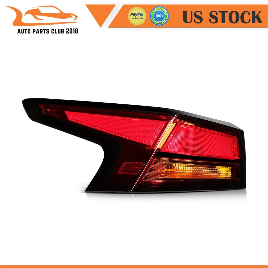 Outer Brake Tail Light Assembly Driver Side for Nissan Altima (2019–2022)