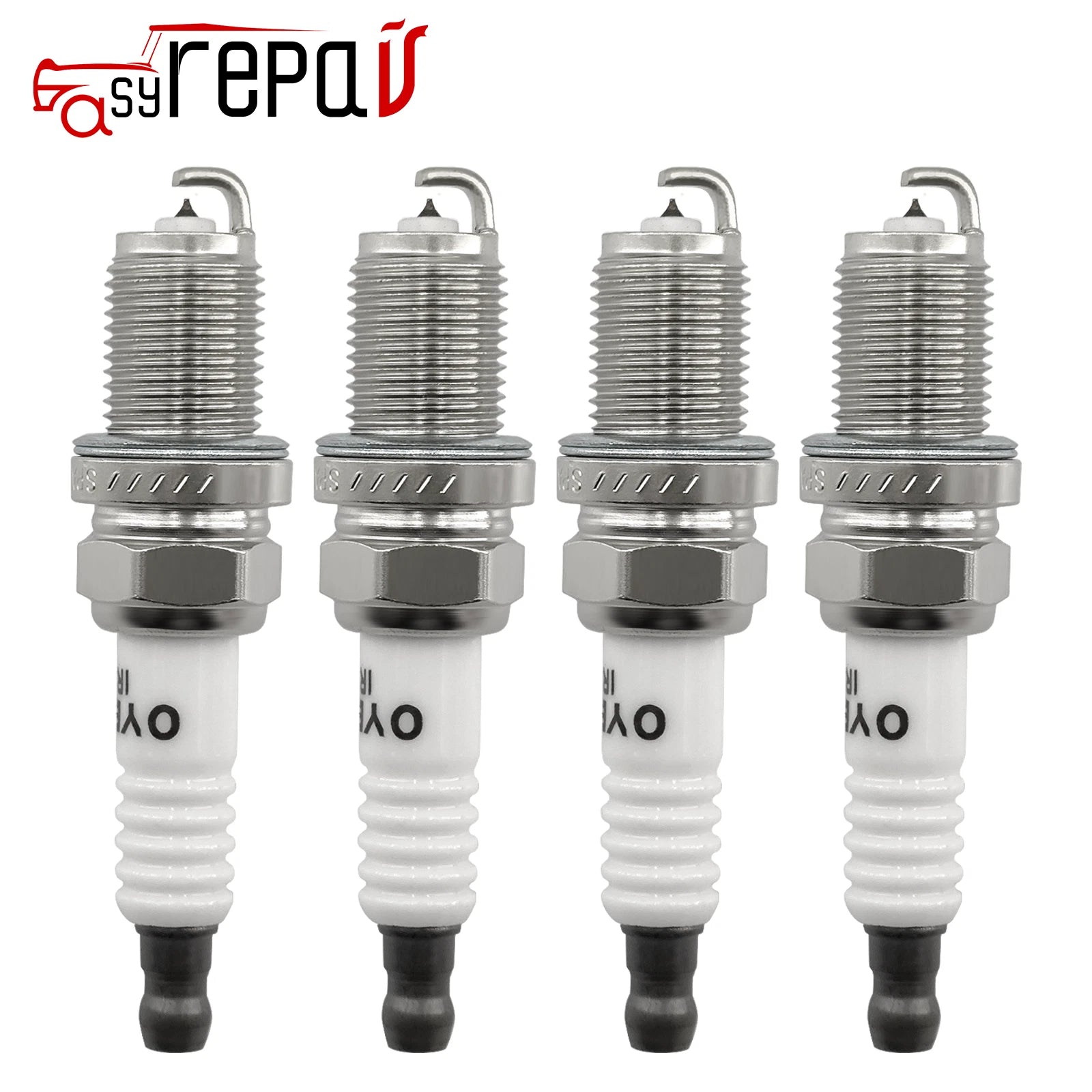 4X Iridium Spark Plugs for Chevy Sonic (2012–2020), Mitsubishi, Subaru, Toyota, Lexus