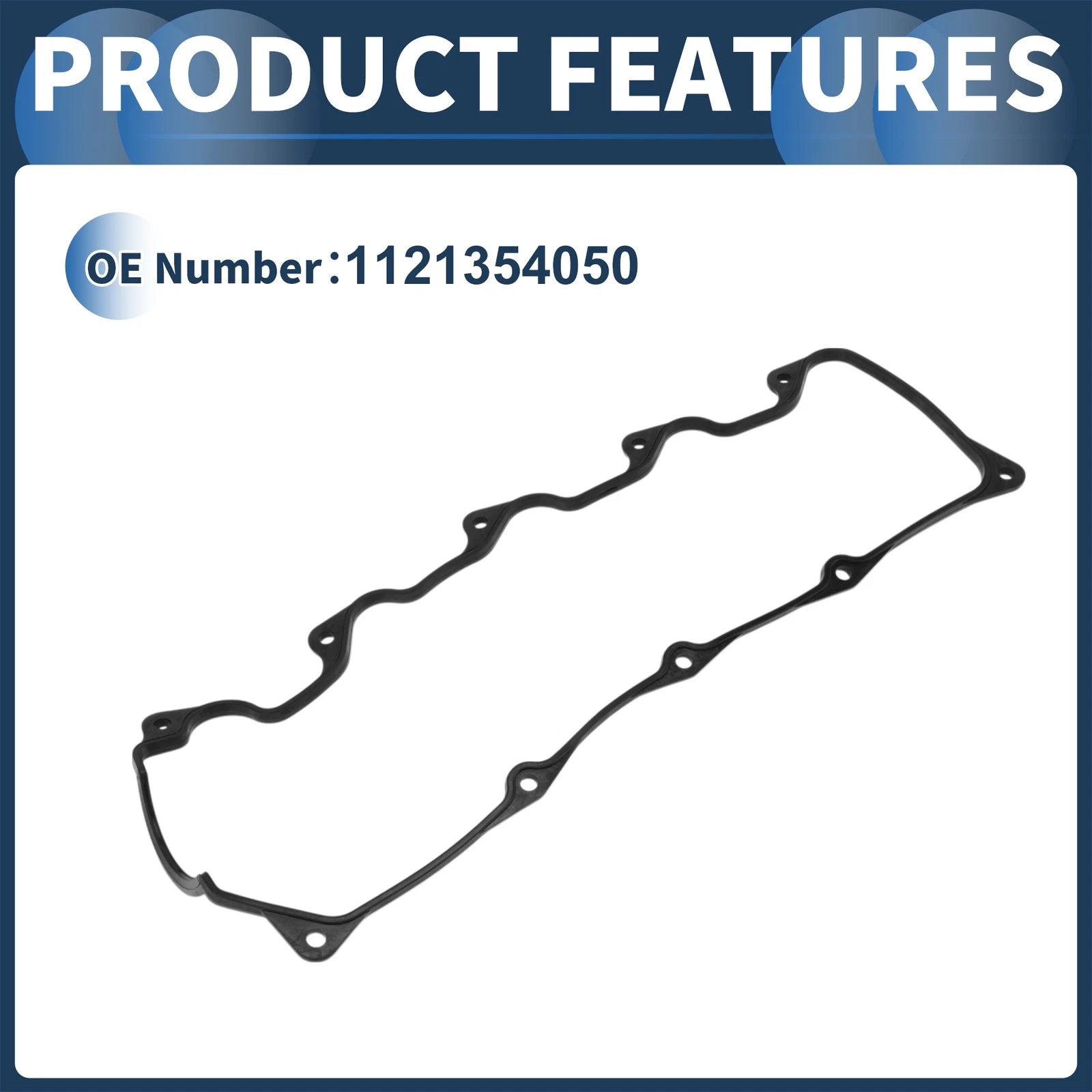 Engine Valve Cover Gasket for Toyota Pickup (1984–1985) No. 1121354050