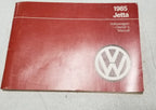 Owners Manual for Volkswagen VW Jetta (1985) OEM