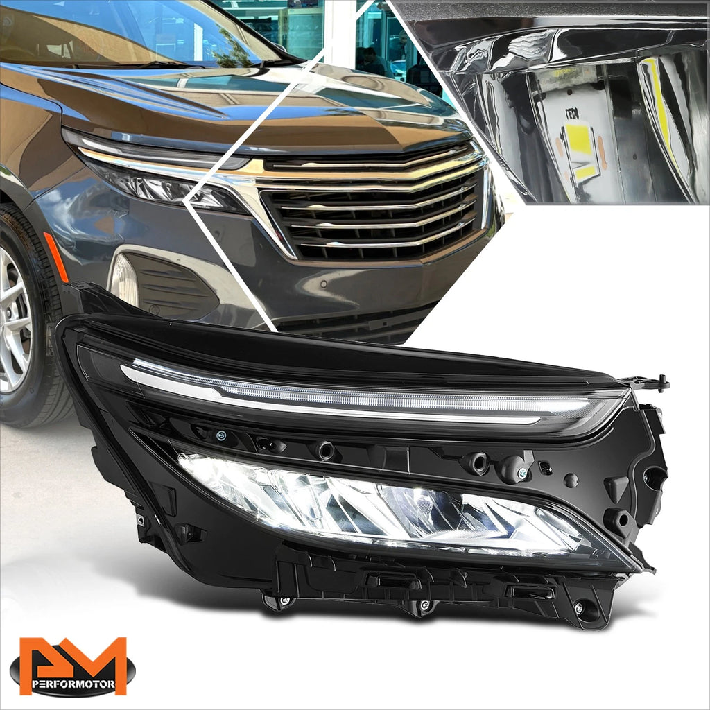 Set of 2 Clear Corner Smoked Headlights for Ford Windstar (1999–2003)