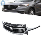 Front Upper Centre Mesh Grille Black/Chrome 84739632 for Buick Enclave (2018–2021)