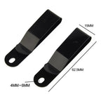 Steel Belt Clip Holster for Small Tools (Electroplating Matte Black)