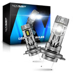 H7 LED Bulbs Conversion Kit for NOVSIGHT (500% Bright, 6000K)