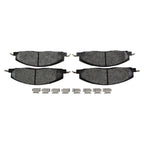 Set of 4 Akebono Severe Duty Rear Ceramic Disc Brake Pads for Dodge Ram