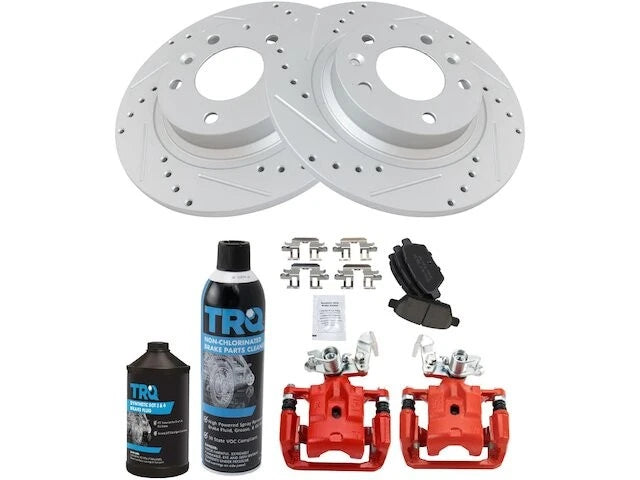 Rear Brake Pad Rotor Caliper Set for Mazda 6 (2006–2013) HG122KH