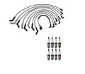 Denso 8mm Wire Set & 8 U-Groove Spark Plugs Kit for Ford 7.5 V8
