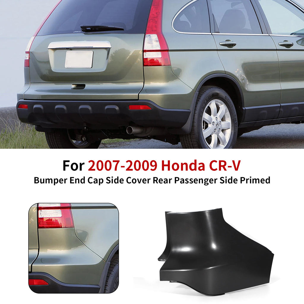 Rear Bumper End Cap for Honda CR-V (2007–2009) - Right Passenger Side