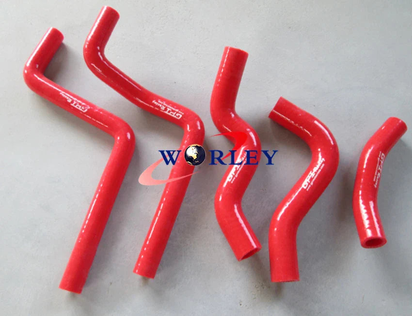 Aluminum Radiator & Blue Hose for Honda CR125R (2000-2001)