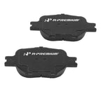 Rear Disc Brake Rotors and Ceramic Pads for Toyota 4Runner (2003-2009)