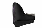 Leather Shift Gear Knob Cover for BMW E34 (1988–1995) - Purple Stitch