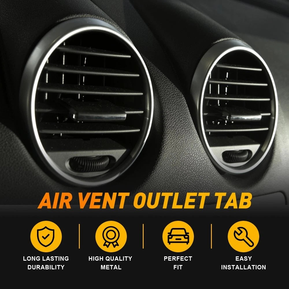 4X Front AC Air Vent Outlet Tab Clips for Mercedes-Benz ML350 ML550 (2012–2015)