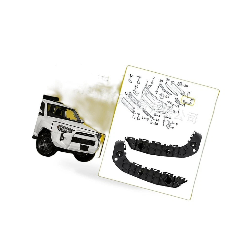 Front Bumper Bracket for Toyota 4Runner 4.0L (2014–2021) 52115-35153