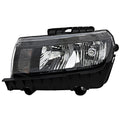 Halogen Headlight for Chevrolet Camaro (2014–2015) Left Driver Side Chrome