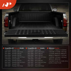 Tailgate Hardware Rebuild Kit with Cable for Chevy Silverado 2500