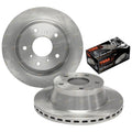 2 x Front Disc Rotors + Brake Pads V6 for Toyota Lexcen VR VS (1993–1997)