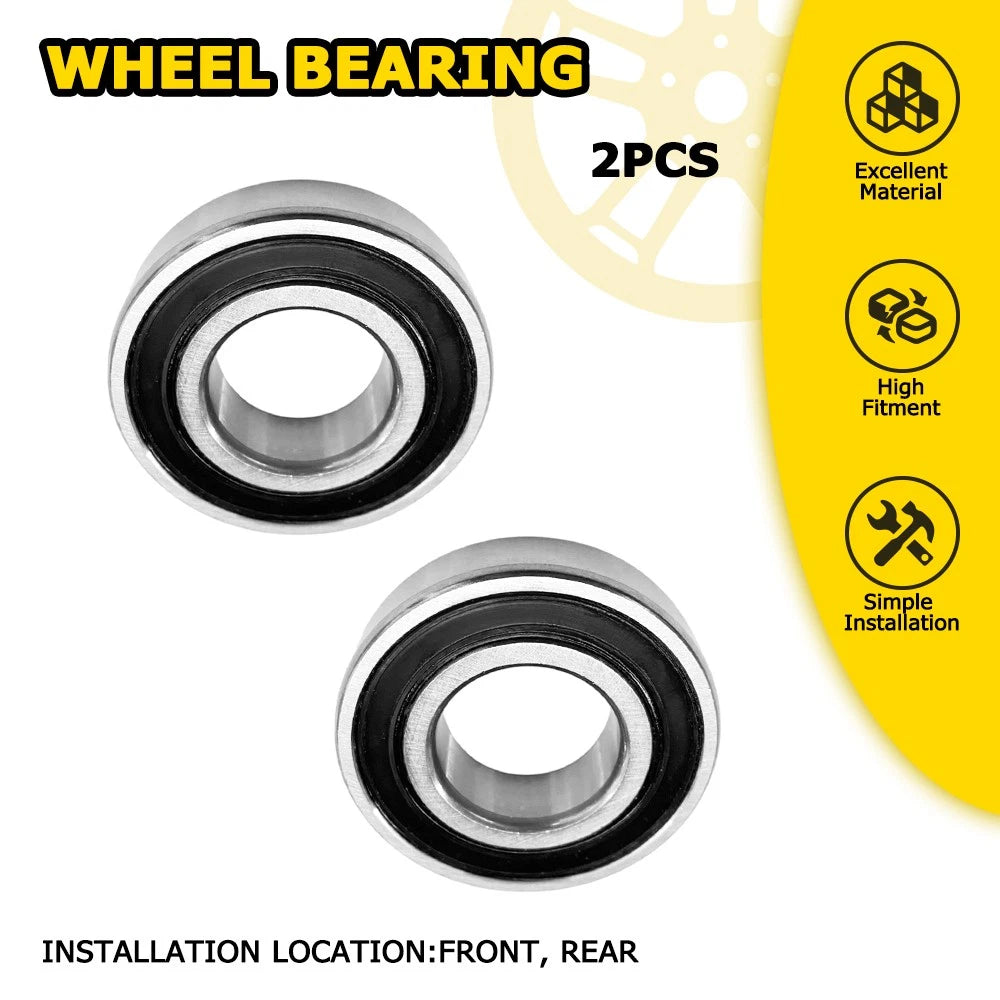 Front Rear Wheel Bearing 25mm for Harley-Davidson Non ABS (EXV)