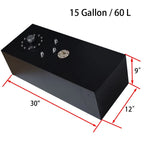 Set of 1 Slim Race Drift Fuel Cell Gas Tank for Universal Applications (60L)