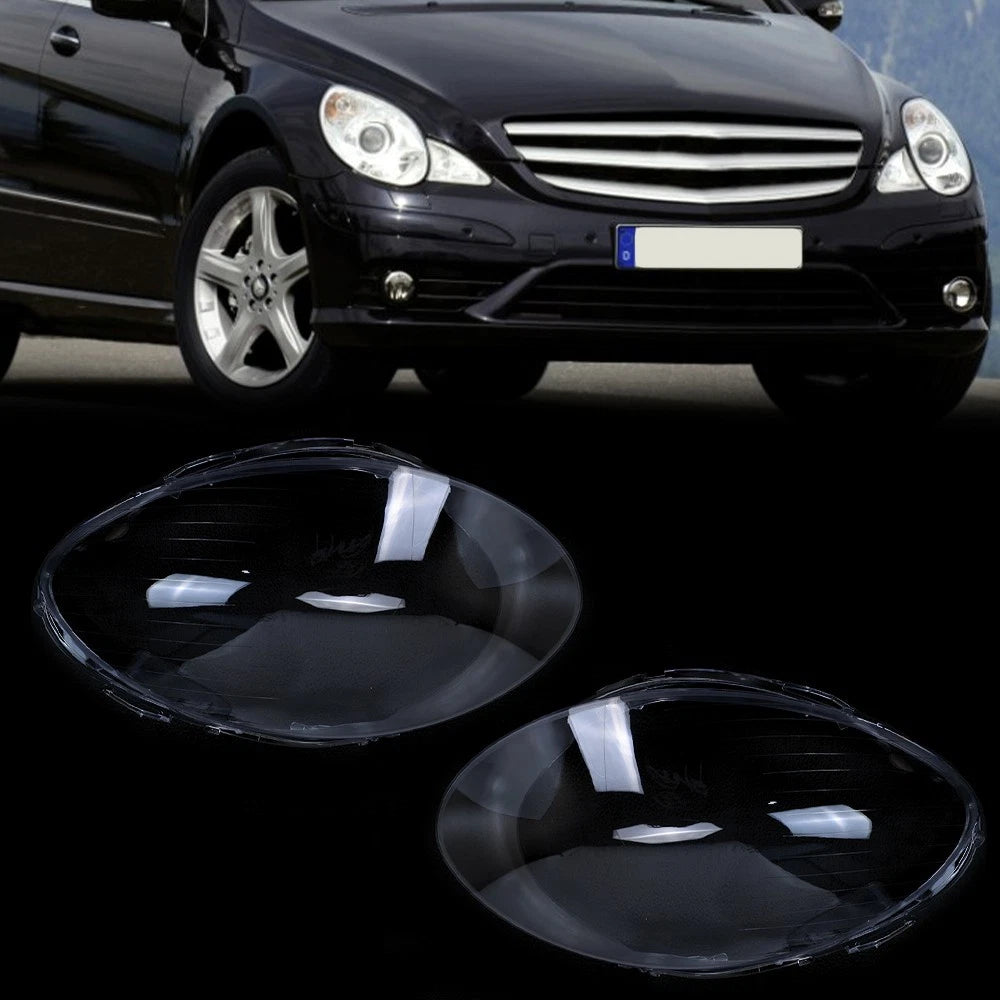 Headlight Lens Cover Set for Mercedes-Benz W251 R350 R500 (2006–2010)