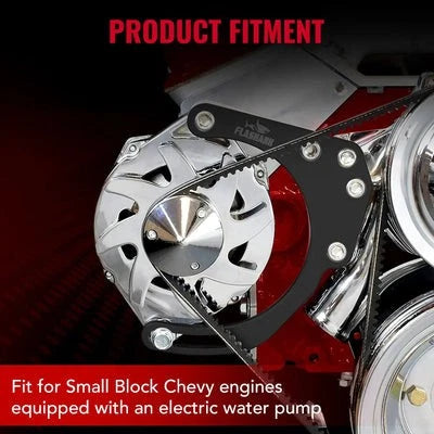 Power Steering Bracket for SBC (Electric Water Pump) 36.5-inch V-belt